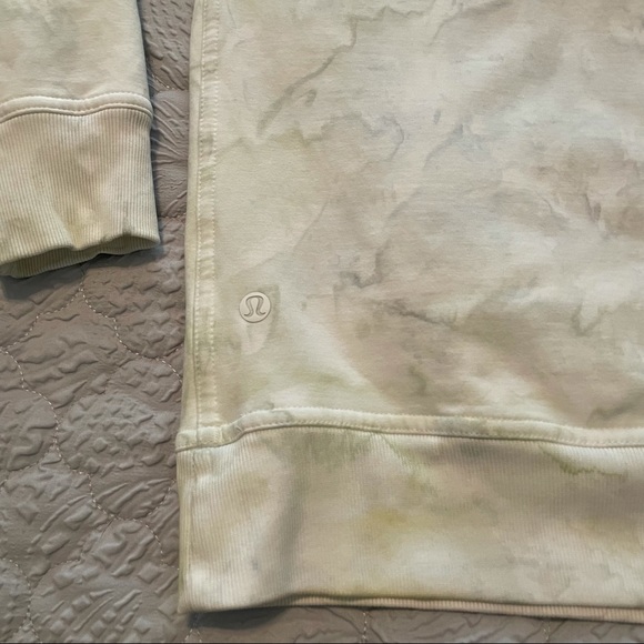 Lululemon LA Pullover Hoodie Tie-dye Stargaze Daydream Key Lime 8 EUC - Picture 6 of 6